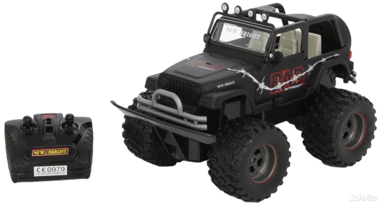 Машина на пульте управления Jeep Wrangler