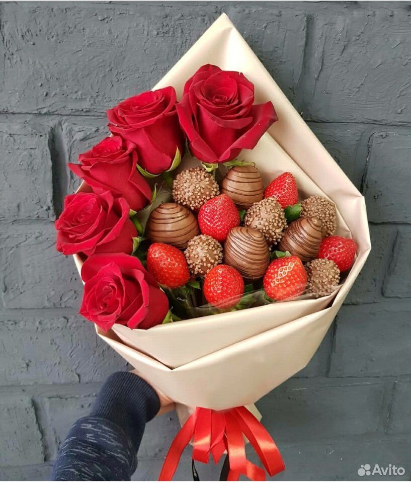 Букет розы купить на Зозу.ру - фотография № 2