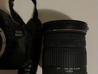 Фотоаппарат Canon 600D + портретный объектив Sigma объявление продам