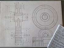 Чертеж инженерная графика 2 курс 2