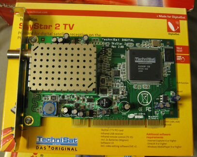 DVB-S Приемник SkyStar 2 (PCI)