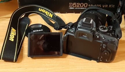 Nikon D 5200 vr kit 18-105