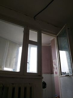 Окно балконное с дверью б/у