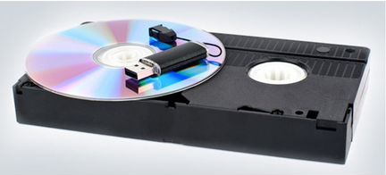 Перезапись видеокассет на флешки и диски