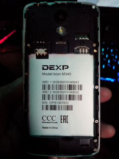 Dexp ixion м345