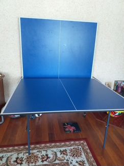 Теннисный стол olympic с сеткой ракетками шариком