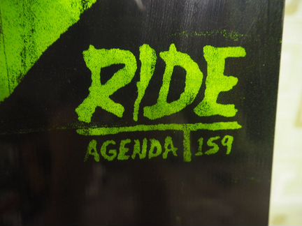 Сноуборд Ride Agenda 159 + крепы