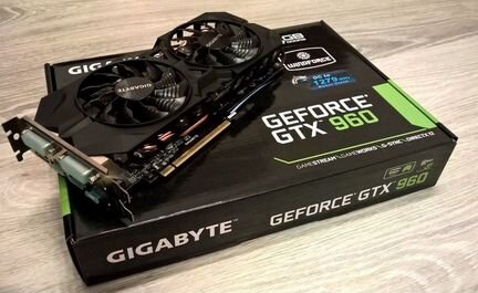 Видеокарта Nvidia Geforce GTX 960 4GB от Gigabyte
