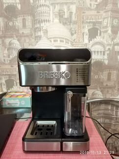 Кофемашина рожковая Bresko CM-120