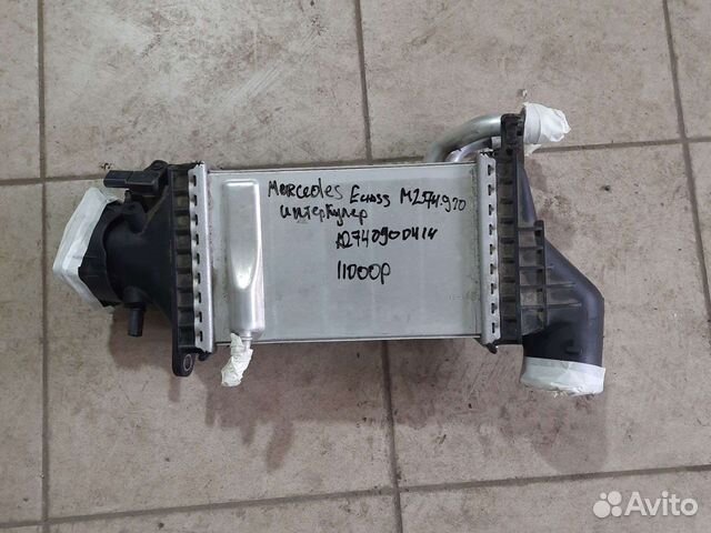 Интеркулер Mercedes M274 W205 w213 w253