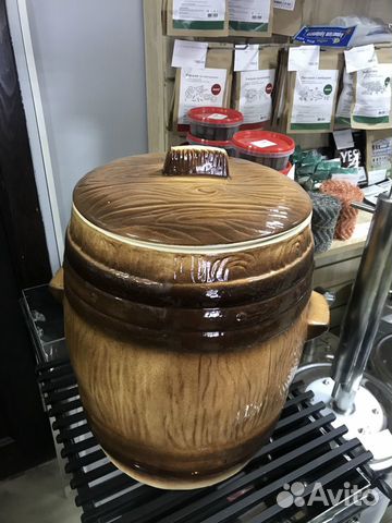 Бочка для солений керамическая