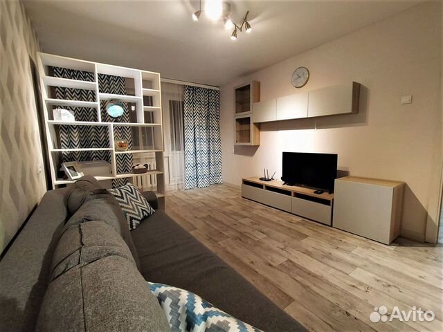 

1-к. квартира, 52,8 м², 1 кровать