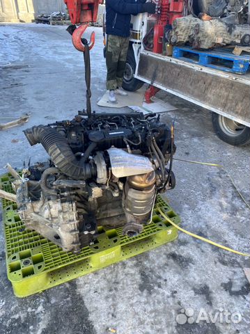Двигатель D4-HB 2,2 дизель в разбор