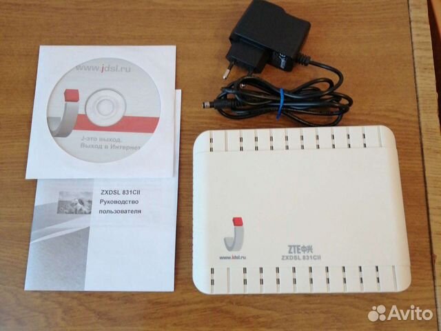 Модем: adsl zxdsl831Cll
