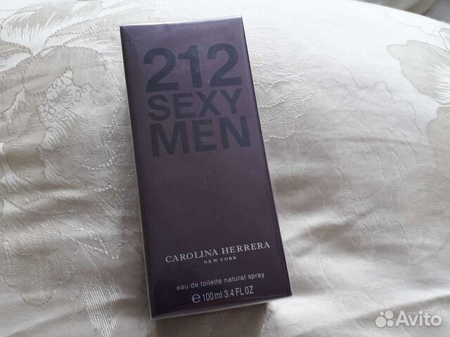 Туалетная вода 212 секси мен каролина эрера 100м