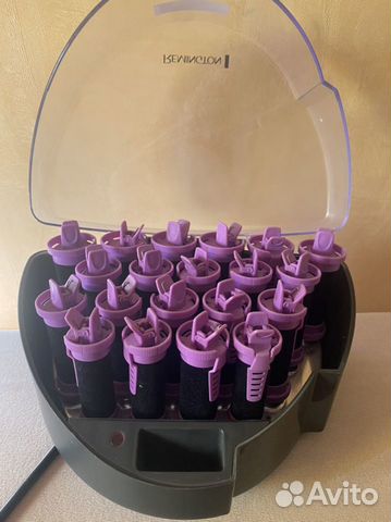 Электробигуди Remington fast curls KF40E черный/фи