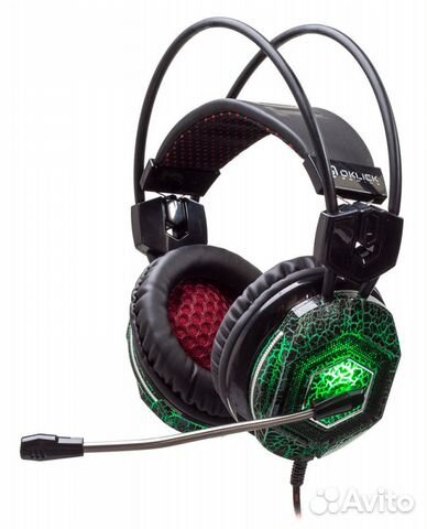 Проводная гарнитура Oklick HS-L500G черный