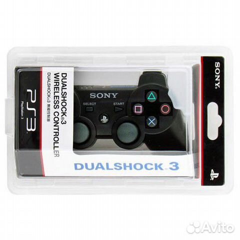 Джойстик для PS3, черный