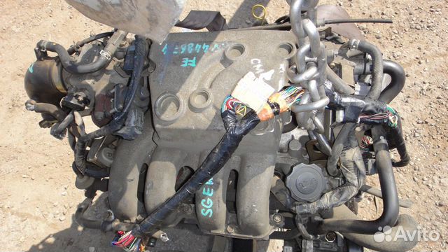 Контрактный б/у двигатель Mazda FE sohc Efi