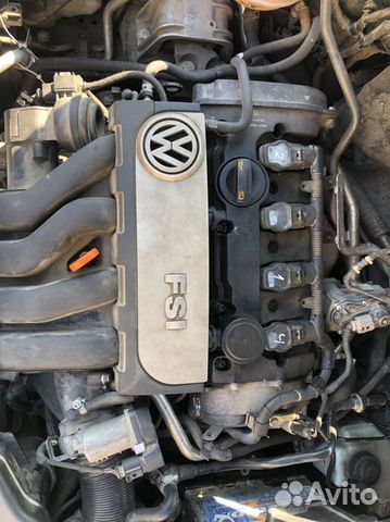 Двигатель 2.0 FSI BVY АКПП 06F100034E VW Passat B6
