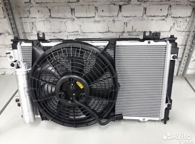 Кассета Радиаторов Лада Гранта с Вентиляторами