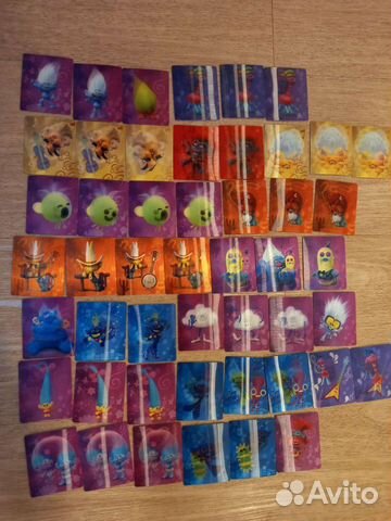 Карточки Пятёрочка Тролли