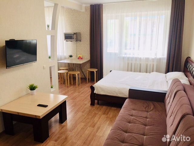 

Квартира-студия, 34 м², 2 кровати