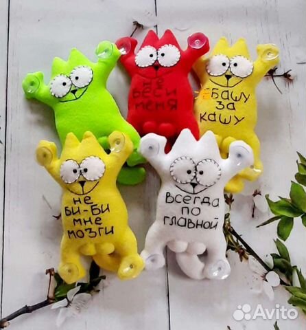 Кот Саймона на присосках