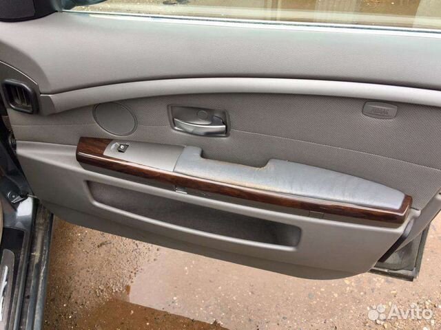 Обшивки (карты) дверей серые бмв е65