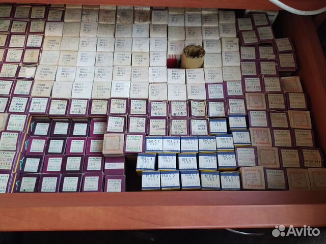 Радиодетали СССР, лампы импорт из личной коллекции