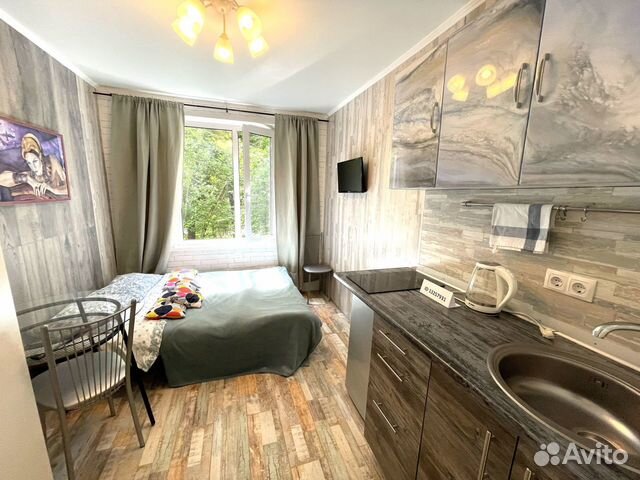 

Квартира-студия, 13 м², 1 кровать