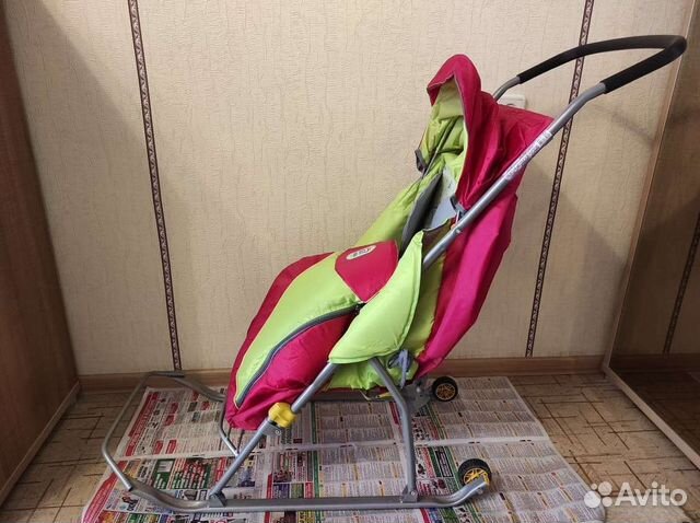 Детские санки коляска