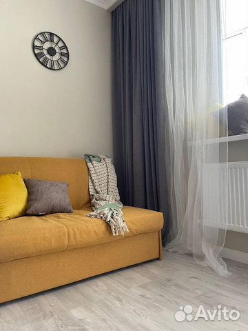 

Квартира-студия, 29 м², 2 кровати
