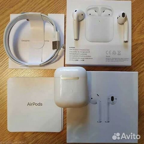 Airpods 2 Ростест Новые