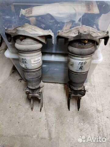 Пневмостойка пневма передняя VW Туарег Ауди Q7