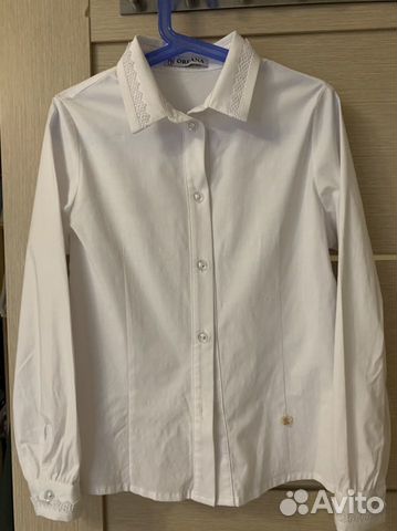 Рубашка школьная 140