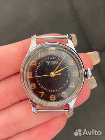 Часы « Спортивные » механические наручные СССР