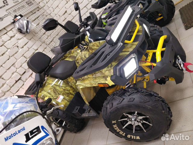 Квадроцикл Wild Track PRO эл. лебедка + бал. вал