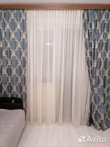 Комплект шторы и тюль