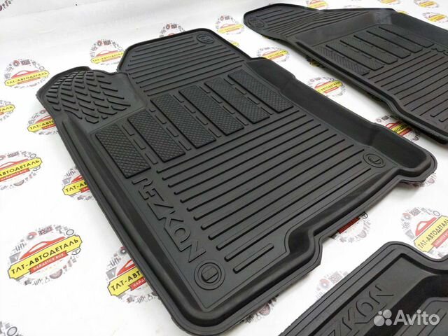 Резиновые коврики для LADA Веста Rezkon Comfort