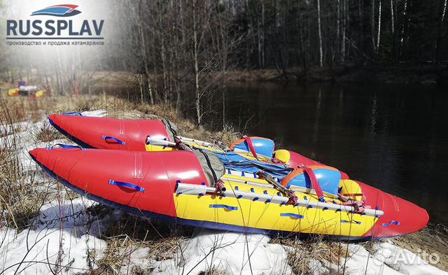 Двухместный катамаран 