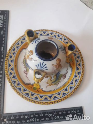 Редкость Куритильница Майолика 1580год