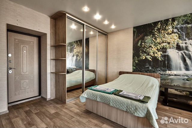 

Квартира-студия, 32 м², 2 кровати