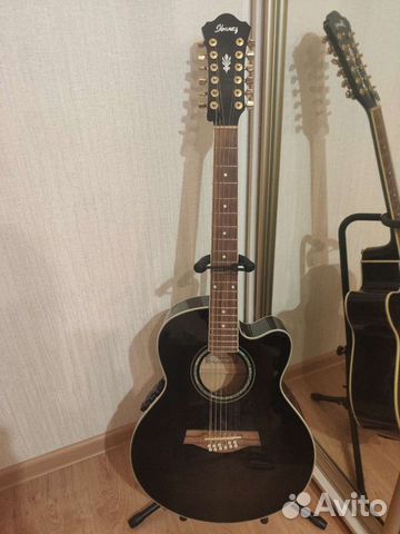 Электроакустическая Гитара ibanez 12 струнная