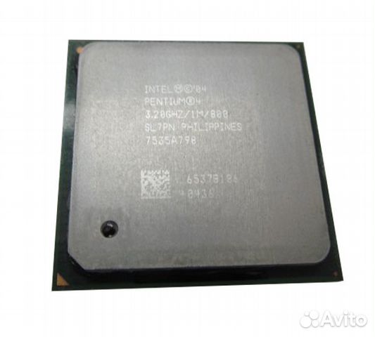 Процессор Intel Pentium 4 1M/800 SL7PN 3.20 GHz