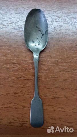 Серебряная чайная ложка