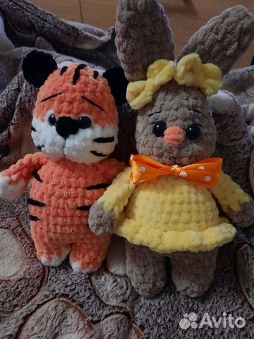 Вязаные игрушки ручной работы
