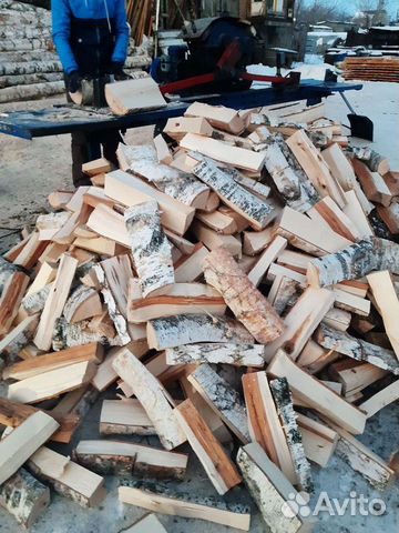 Дрова березовые колотые с доставкой