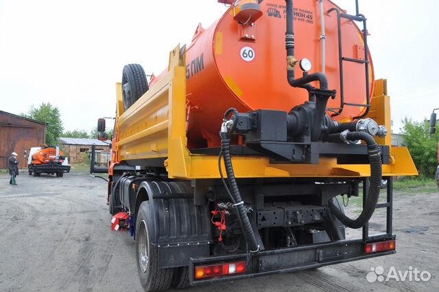 Поливомоечное оборудование на Камаз/маз