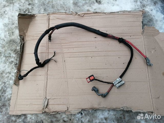 Клемы акб к стартеру Opel Zafira B